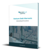 Venture Debt Warrants non-dilutive capital